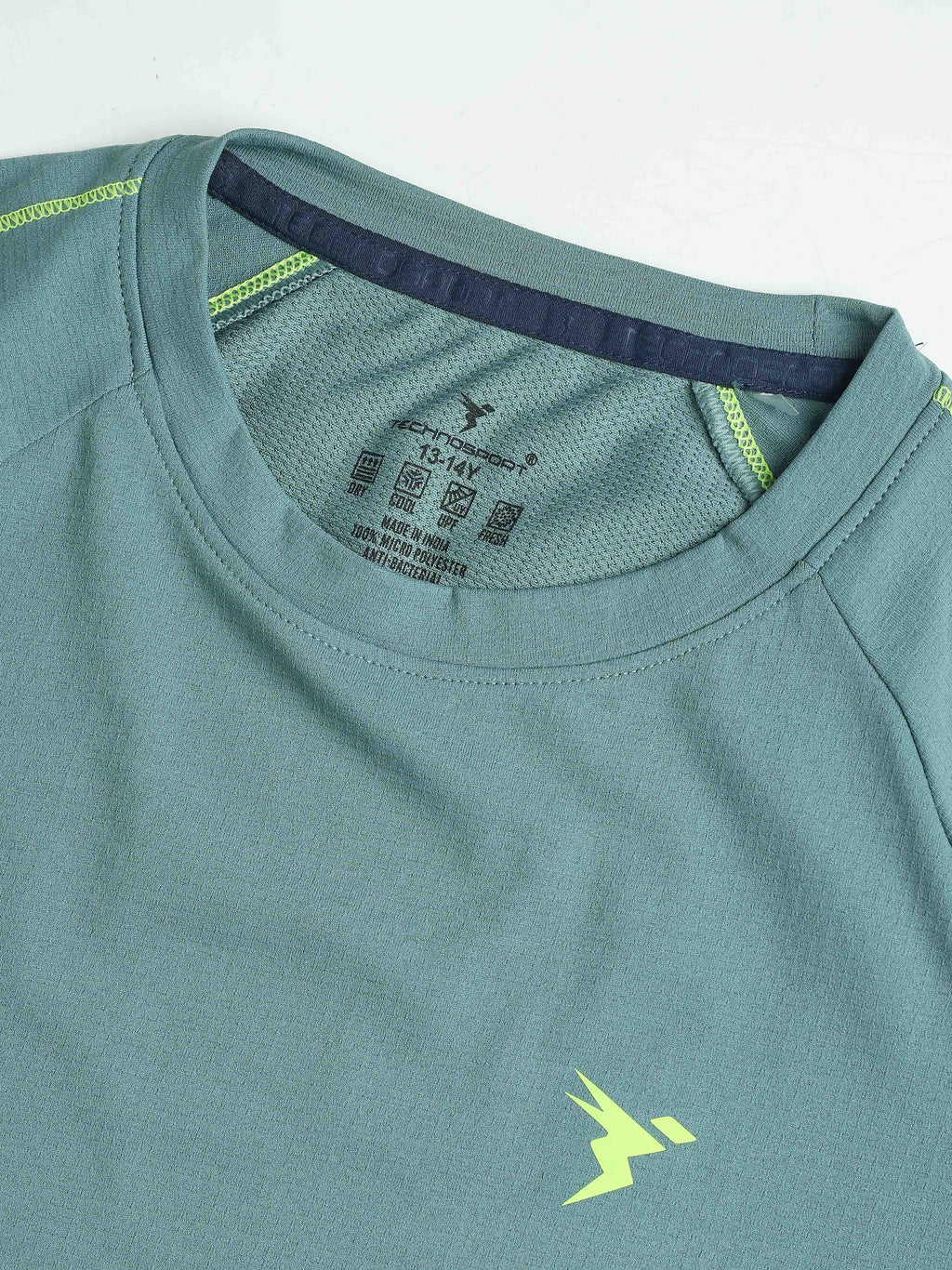 Technosport Kids Crew Neck Tshirt - B183 - NORTH ATLANTIC