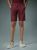 Technosport Kids Shorts (Cotflex) - B184 - CHOCOLATE TRUFFLE