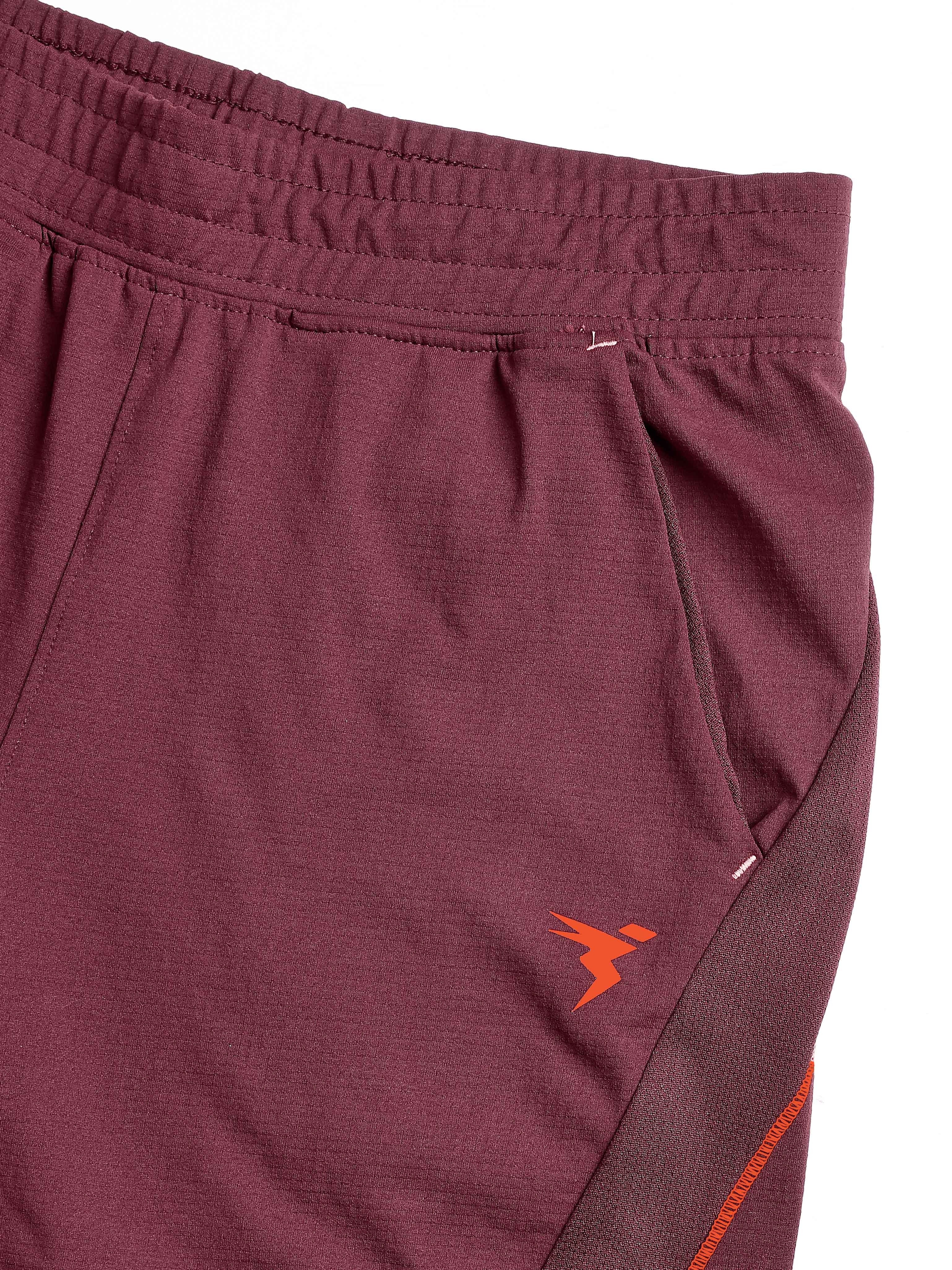 Technosport Kids Shorts (Cotflex) - B184 - CHOCOLATE TRUFFLE