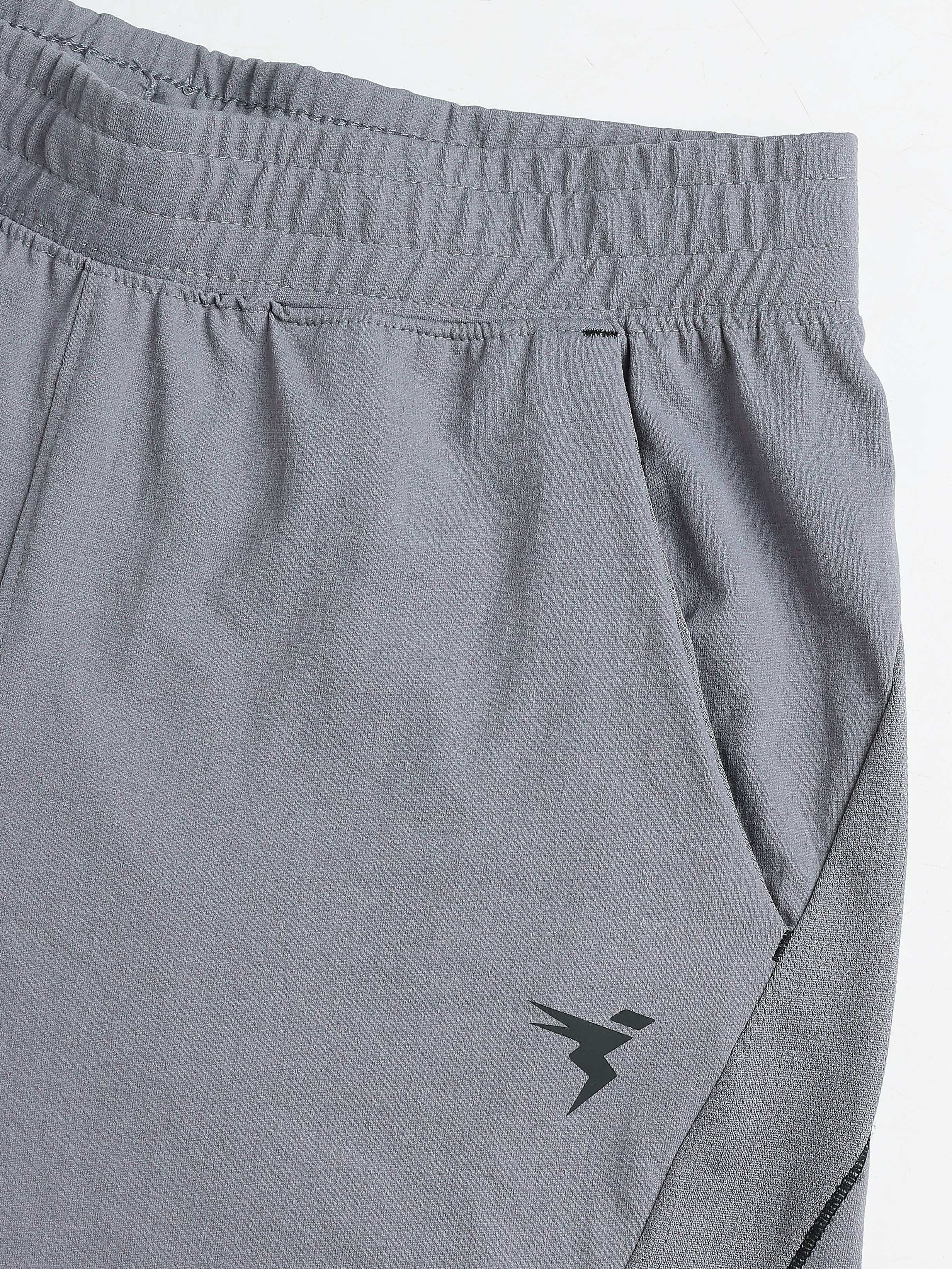 Technosport Kids Shorts (Cotflex) - B184 - LT GREY