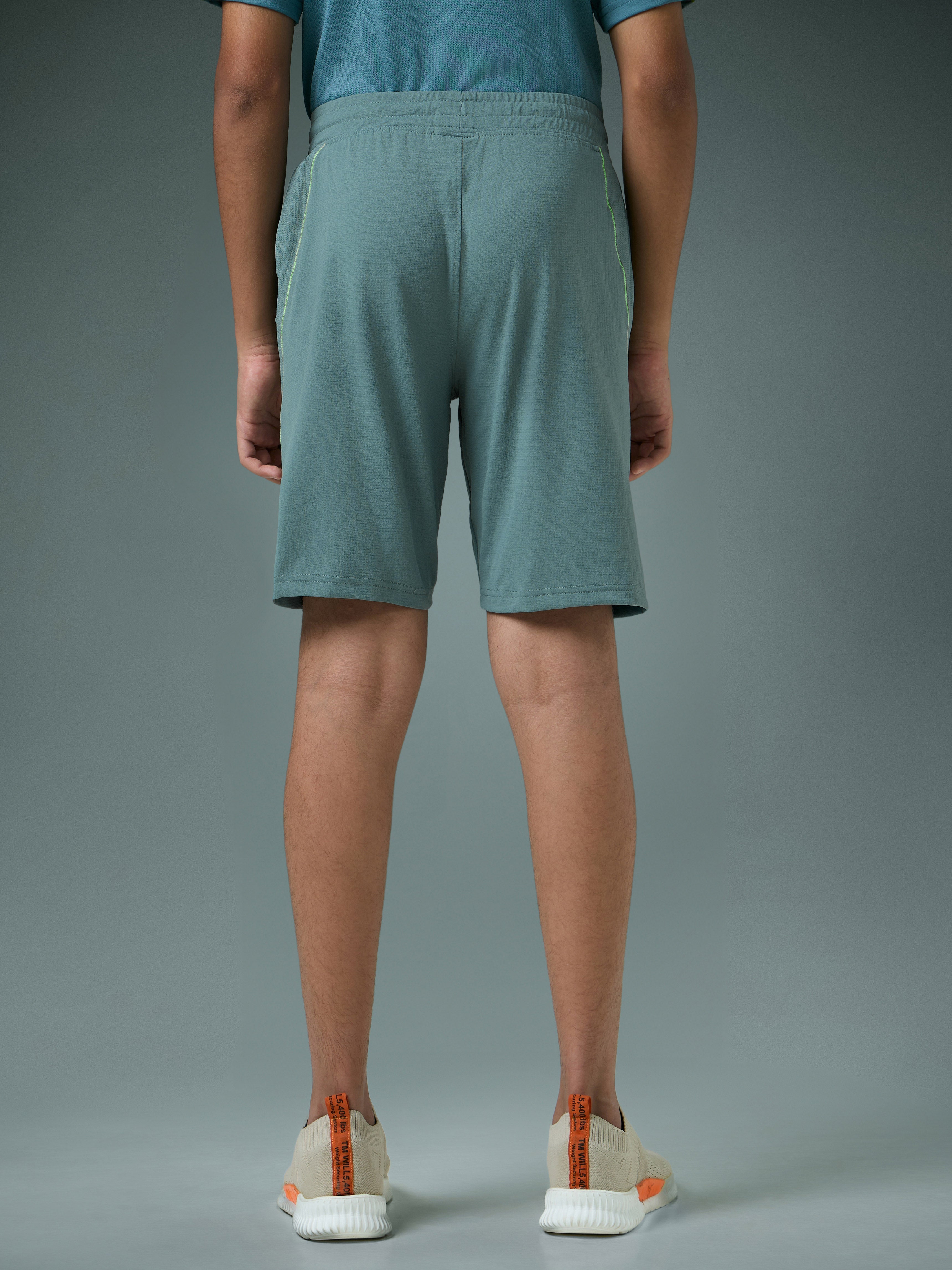Technosport Kids Shorts (Cotflex) - B184 - NORTH ATLANTIC