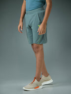 Technosport Kids Shorts (Cotflex) - B184 - NORTH ATLANTIC