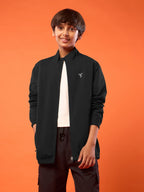Technosport Kids Sports Jacket / Upper - BM86 - BLACK