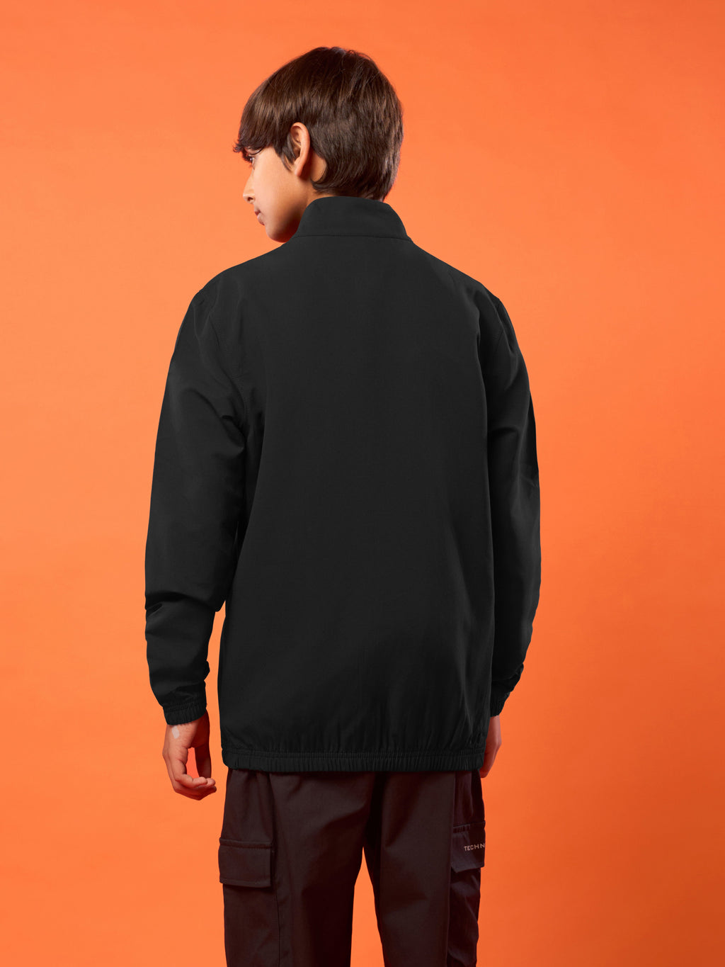 Technosport Kids Sports Jacket / Upper - BM86 - BLACK