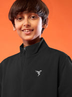 Technosport Kids Sports Jacket / Upper - BM86 - BLACK