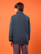 Technosport Kids Sports Jacket / Upper - BM86 - CARBON GREY