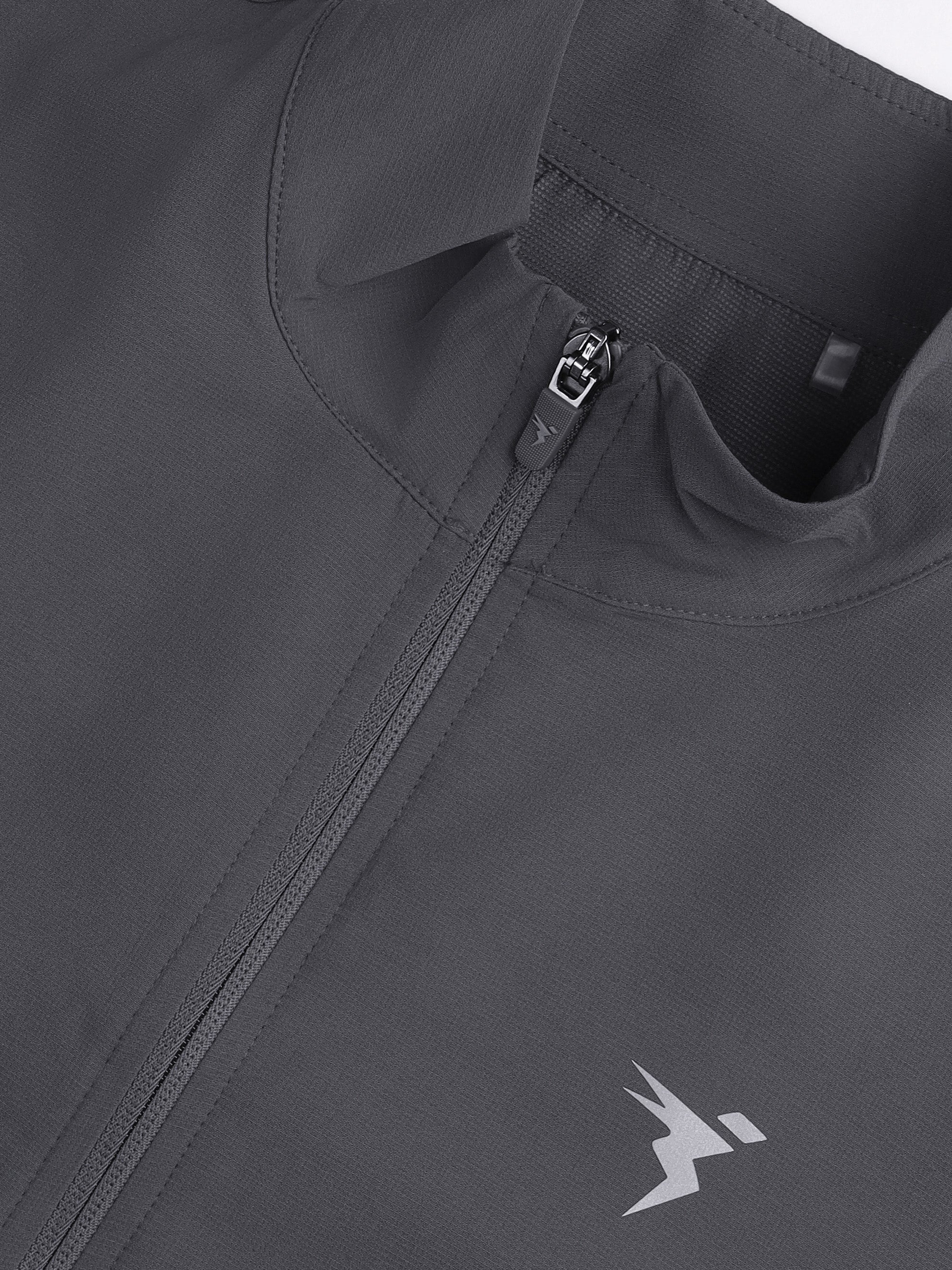Technosport Kids Sports Jacket / Upper - BM86 - IRON GREY