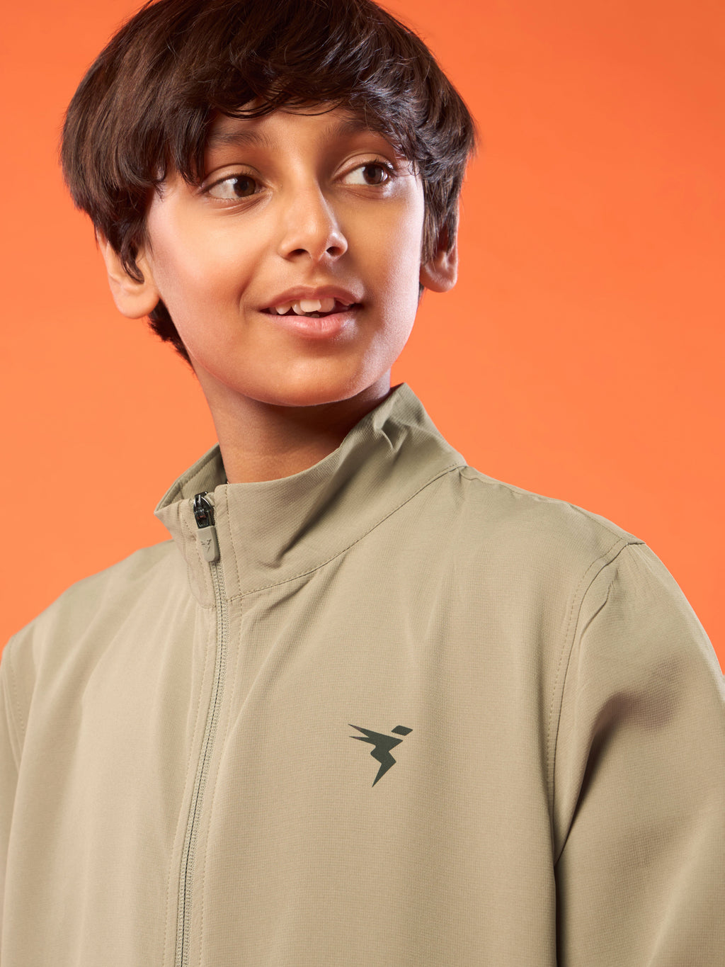 Technosport Kids Sports Jacket / Upper - BM86 - KHAKI