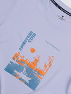 Technosport Kids Crew Neck Tshirt - BR121 - HEATHER