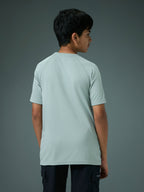 Technosport Kids Crew Neck Tshirt - BR121 - ULTIMATE GREY