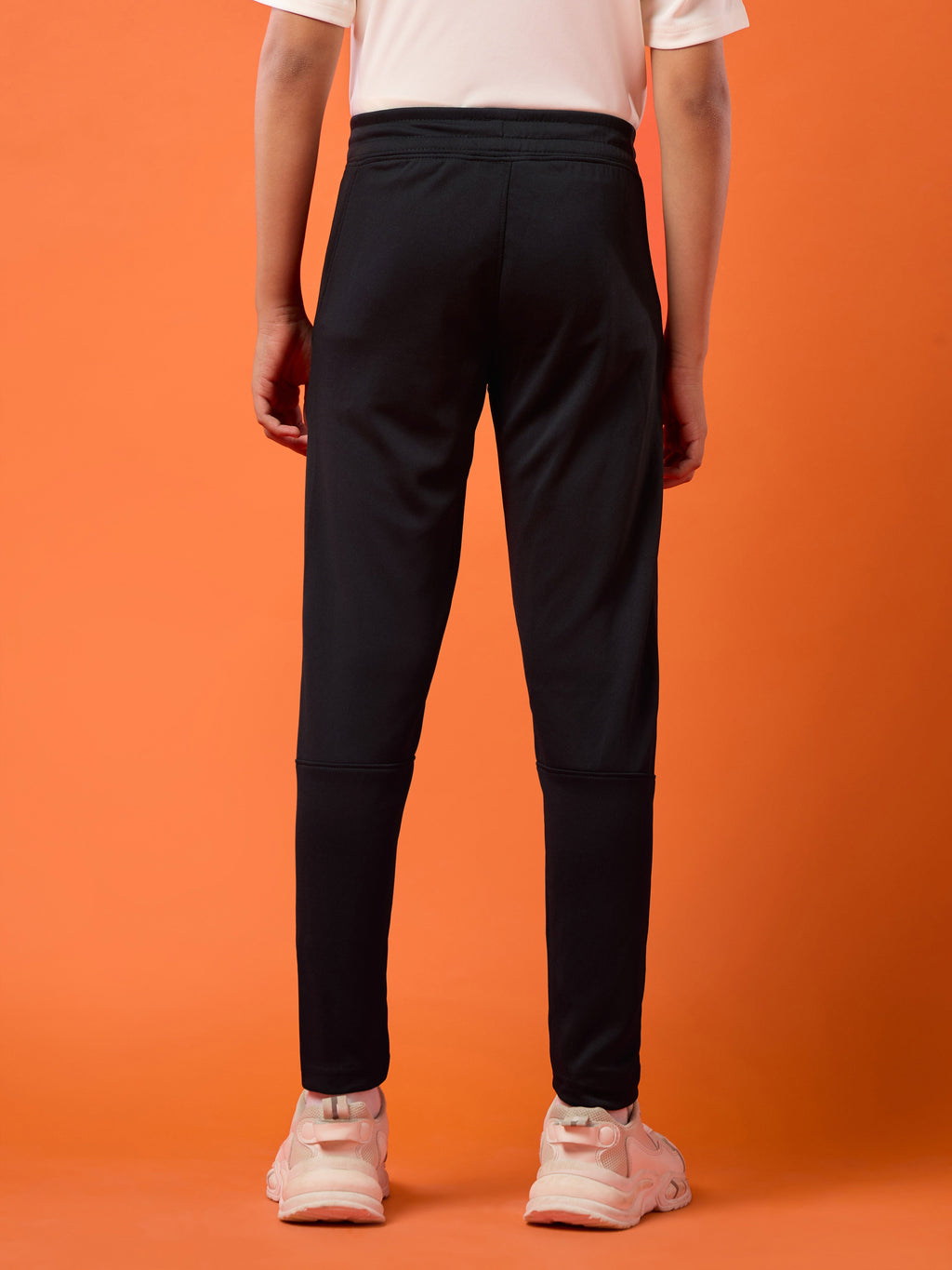 Technosport Kids Slim Fit Trackpant - BR25 - BLACK