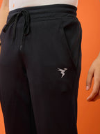 Technosport Kids Slim Fit Trackpant - BR25 - BLACK
