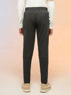 Technosport Kids Slim Fit Trackpant - BR25 - BLACK
