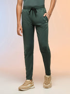 Technosport Kids Slim Fit Trackpant - BR25 - TREKKING GREEN
