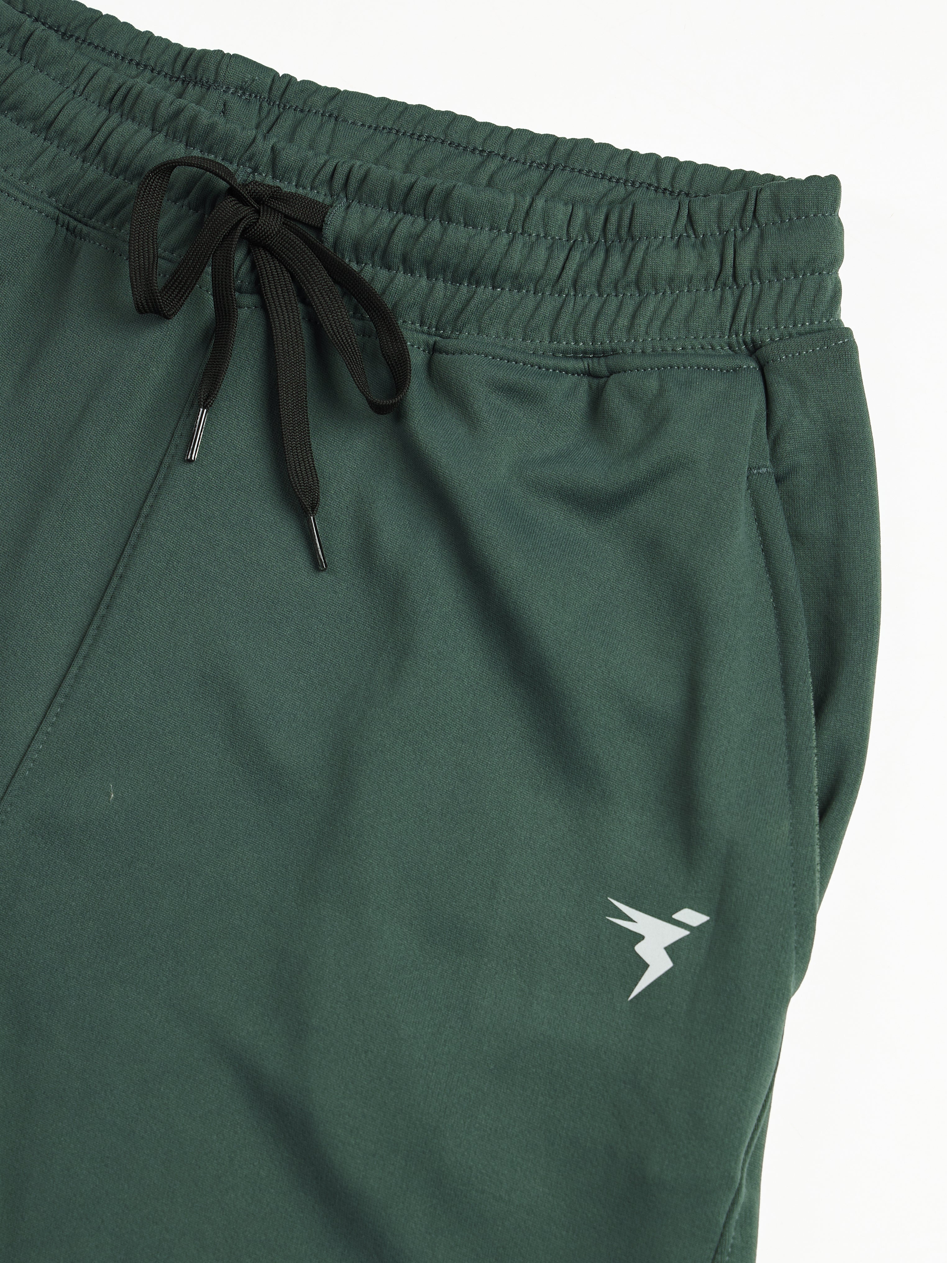 Technosport Kids Slim Fit Trackpant - BR25 - TREKKING GREEN