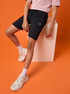 Technosport Kids Shorts - BR26 - BLACK