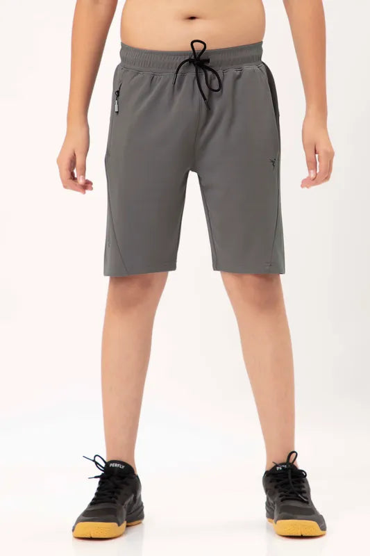 Technosport Kids Shorts - BR26 - IRON GREY