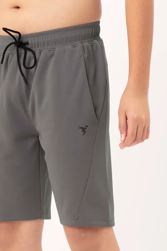 Technosport Kids Shorts - BR26 - IRON GREY