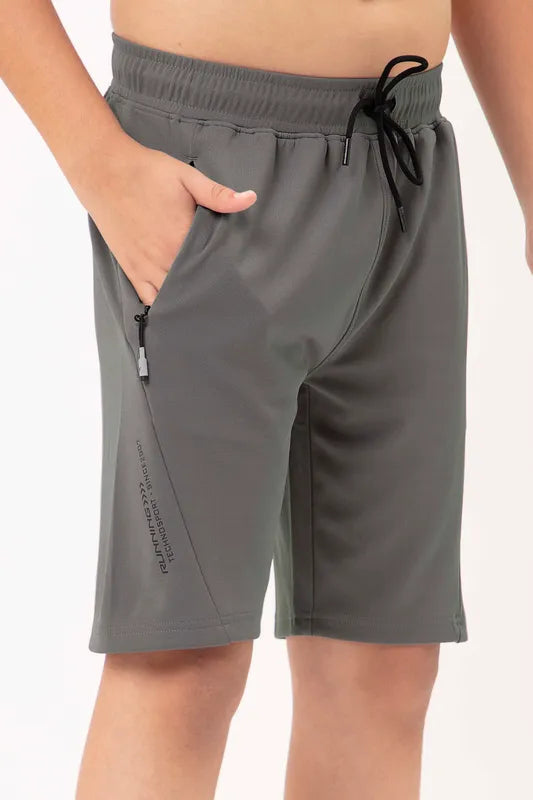Technosport Kids Shorts - BR26 - IRON GREY