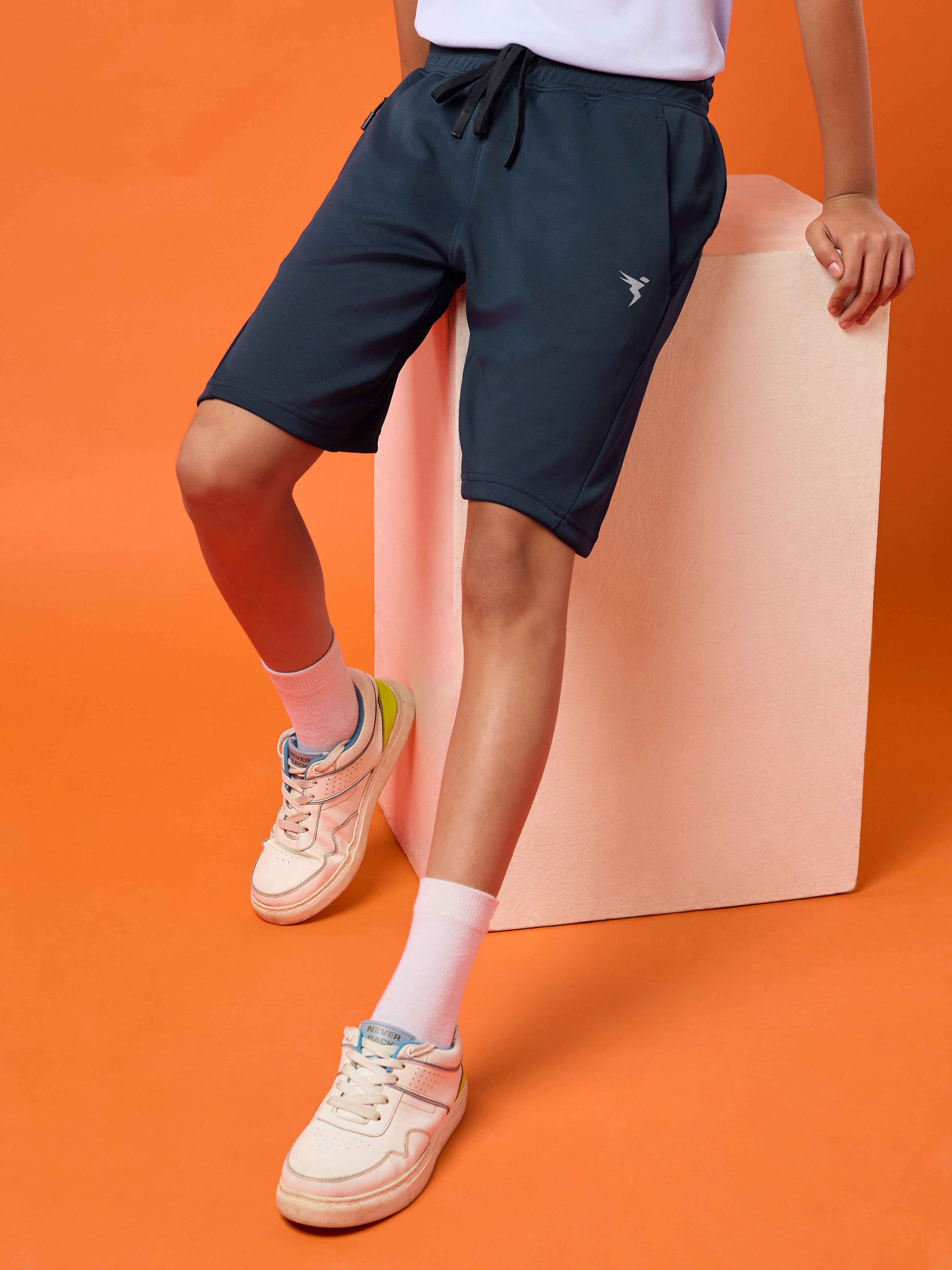 Technosport Kids Shorts - BR26 - NAVY B