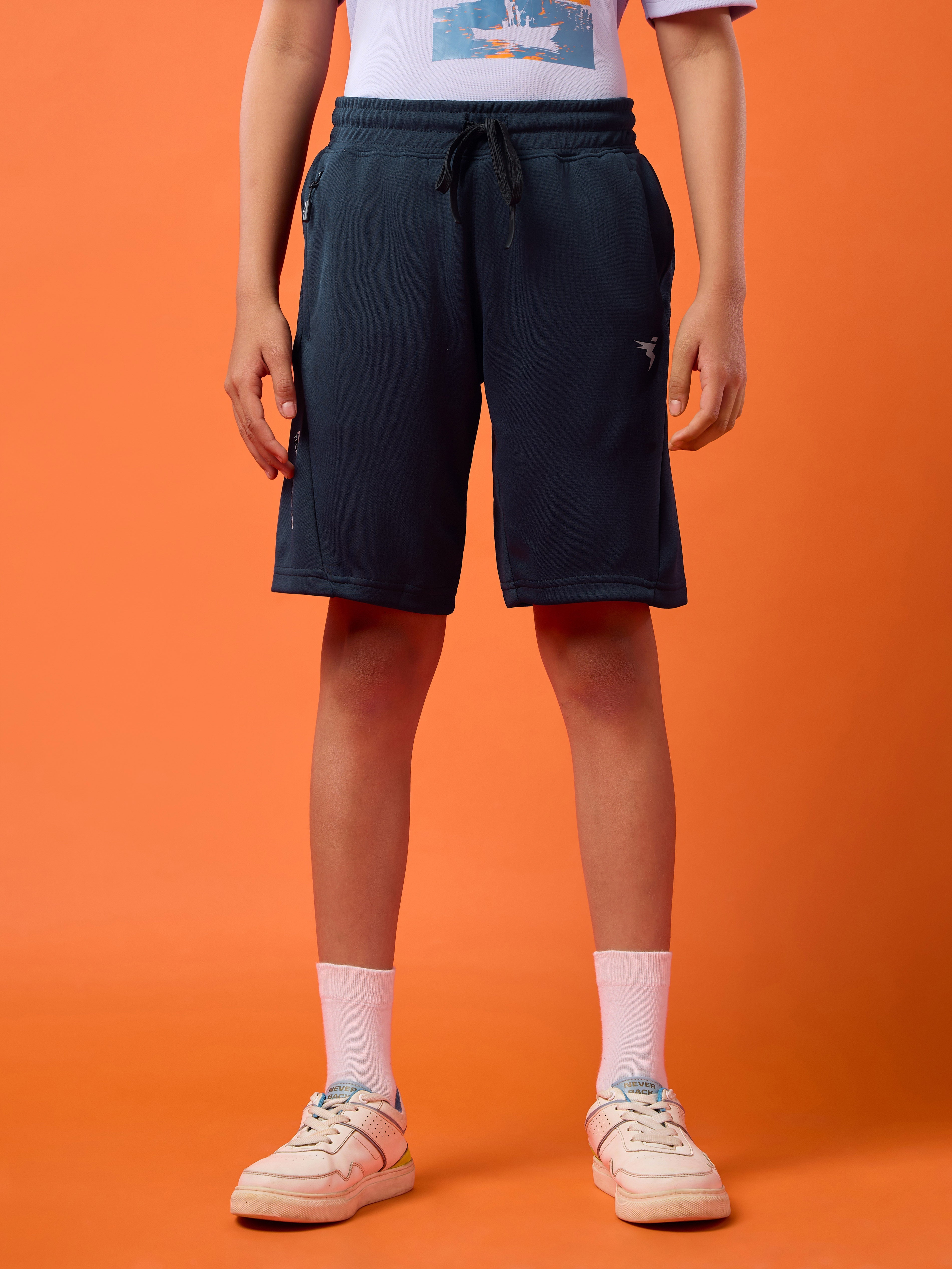 Technosport Kids Shorts - BR26 - NAVY B