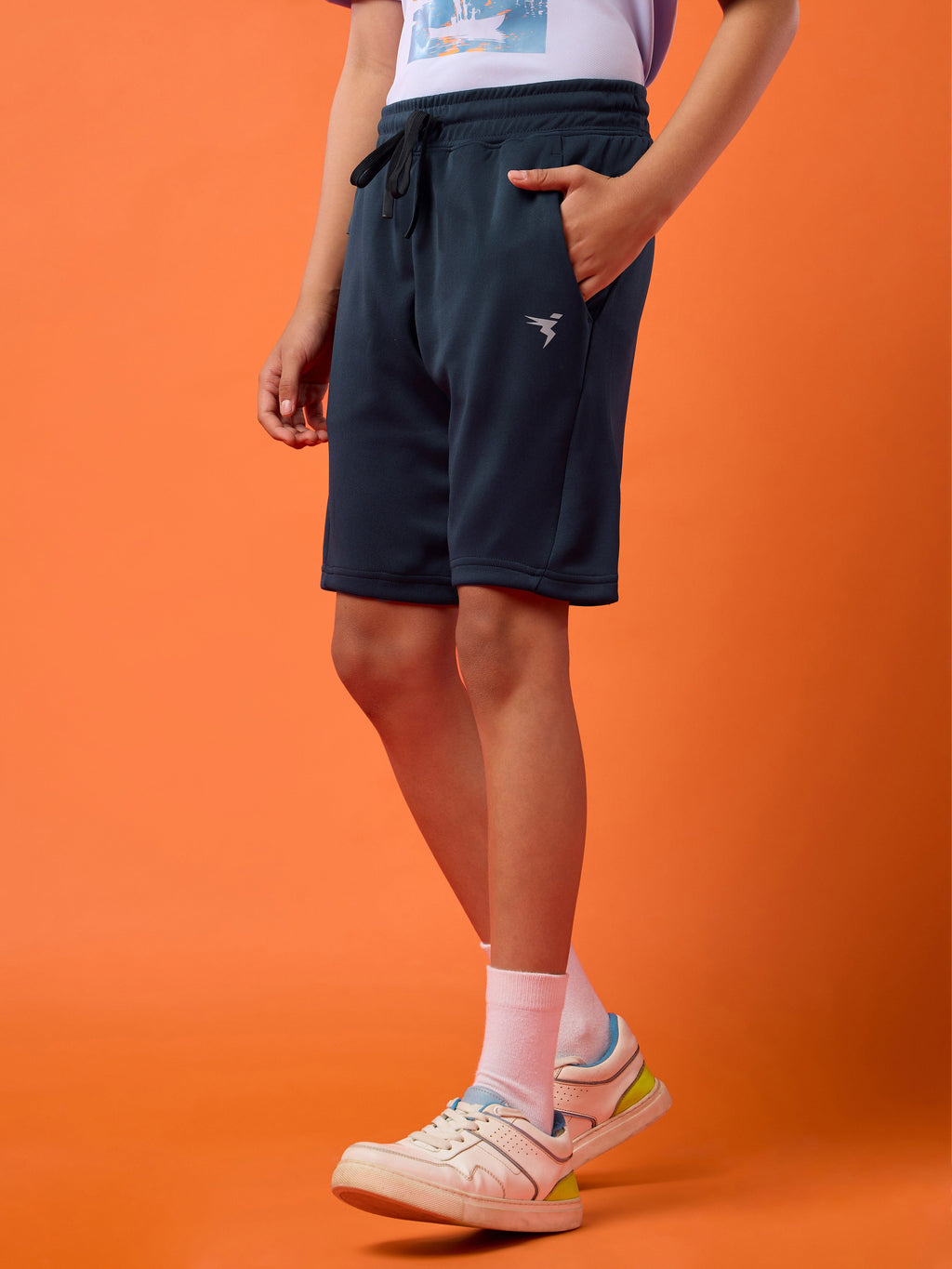 Technosport Kids Shorts - BR26 - NAVY B