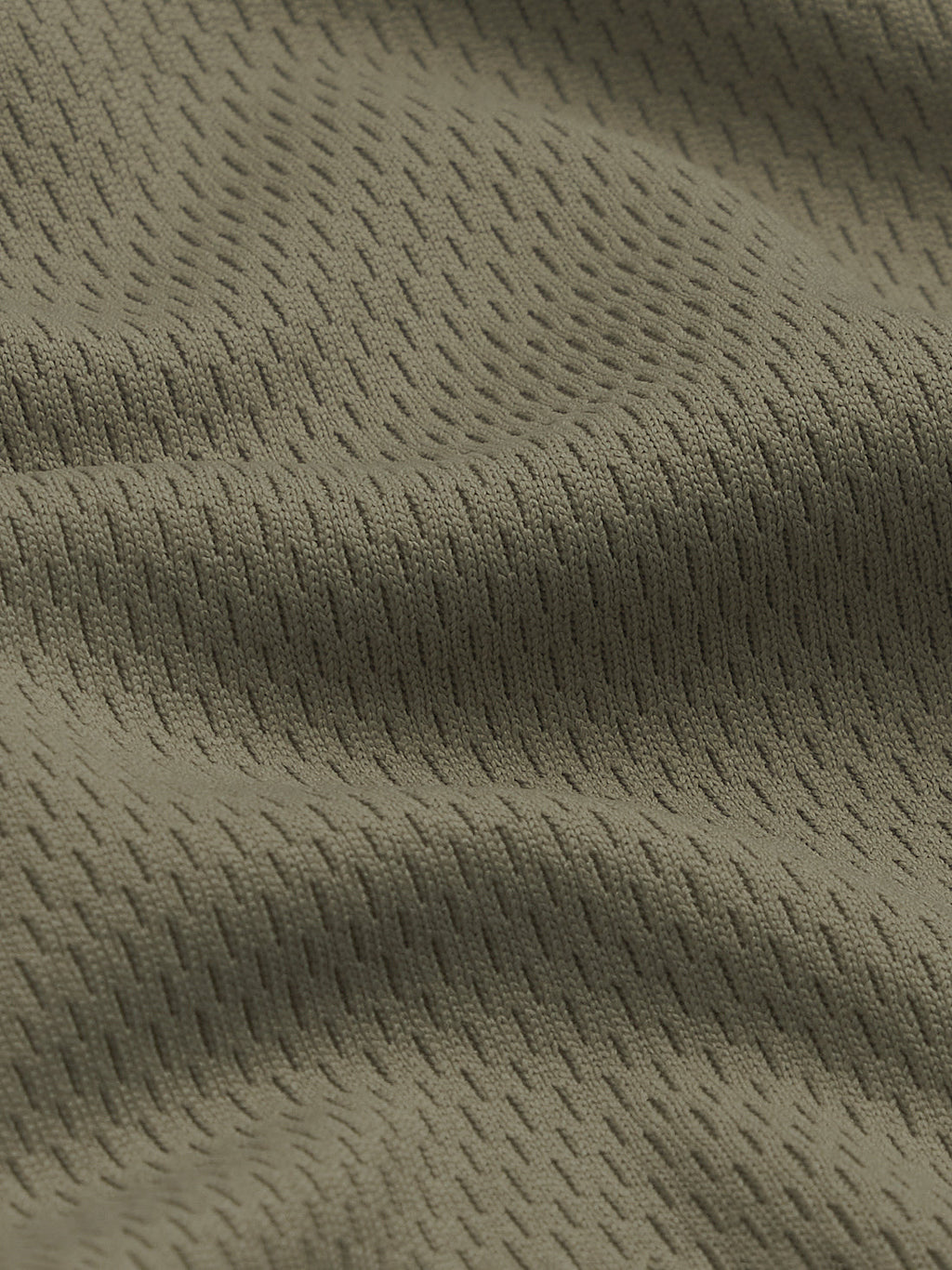 Technosport Crew Neck Tshirt (Honey Comb Fabric) - OR10 - SMOKEY OLIVE