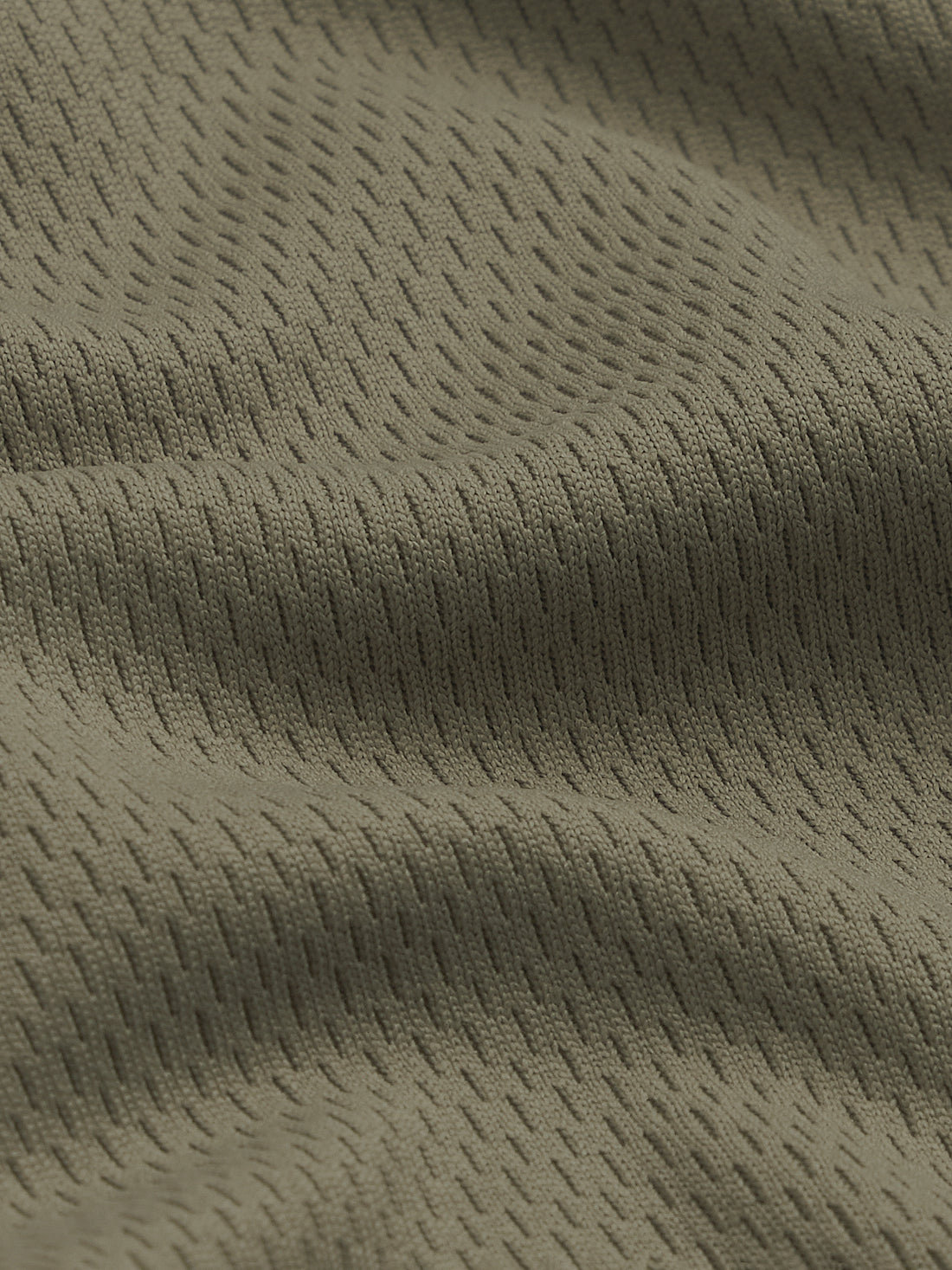 Technosport Crew Neck Tshirt (Honey Comb Fabric) - OR10 - SMOKEY OLIVE