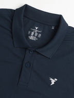 Technosport Collar Neck Tshirt (Matpiq) - OR11 - NAVY B