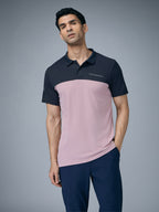 Technosport Collar Neck Tshirt (Techno Cool) - OR13 - DUSTY PINK