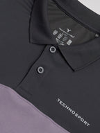 Technosport Collar Neck Tshirt (Techno Cool) - OR13 - GRAY RIDGE