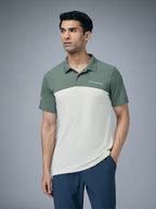 Technosport Collar Neck Tshirt (Techno Cool) - OR13 - OFF WHITE