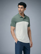Technosport Collar Neck Tshirt (Techno Cool) - OR13 - OFF WHITE