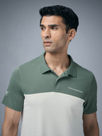 Technosport Collar Neck Tshirt (Techno Cool) - OR13 - OFF WHITE
