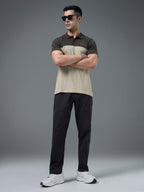 Technosport Collar Neck Tshirt (Techno Cool) - OR13 - OYSTER GRAY