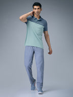Technosport Collar Neck Tshirt (Techno Cool) - OR13 - ULTIMATE GRAY