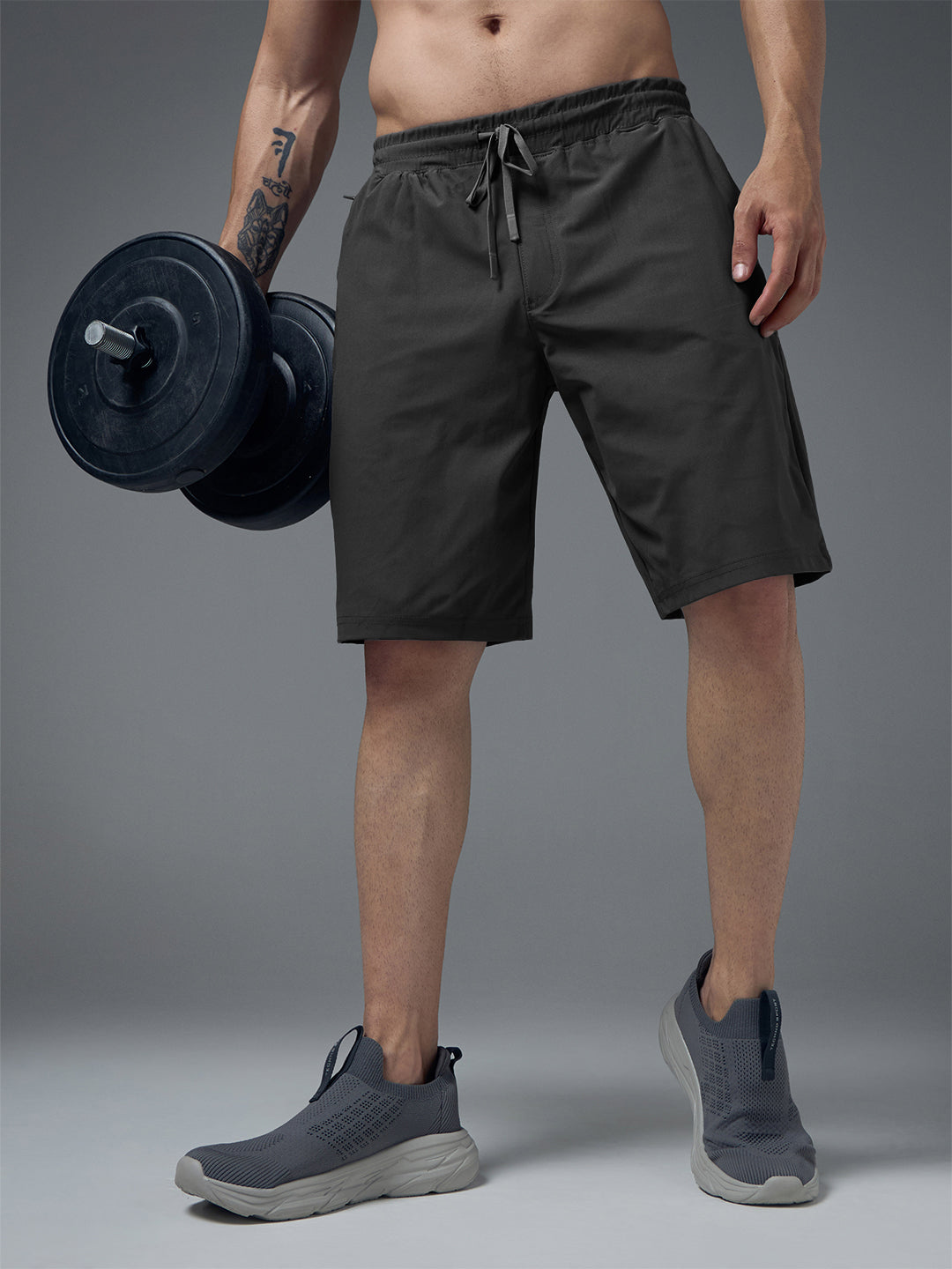 Technosport Men Shorts - OR206 - BLACK