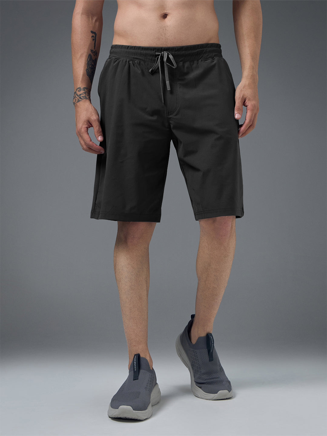 Technosport Men Shorts - OR206 - BLACK