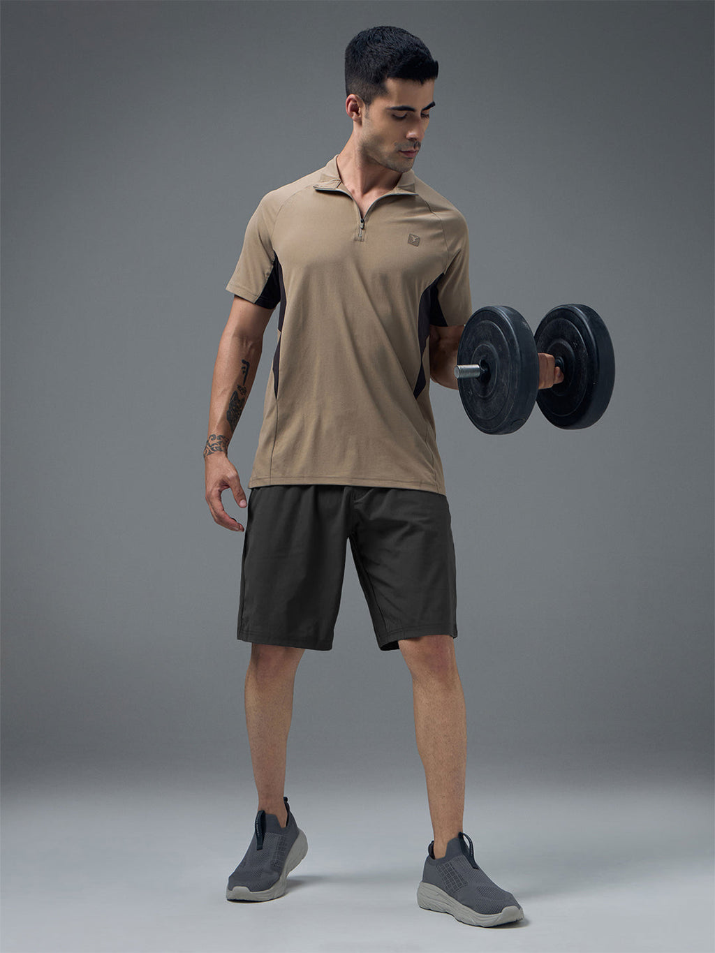 Technosport Men Shorts - OR206 - BLACK