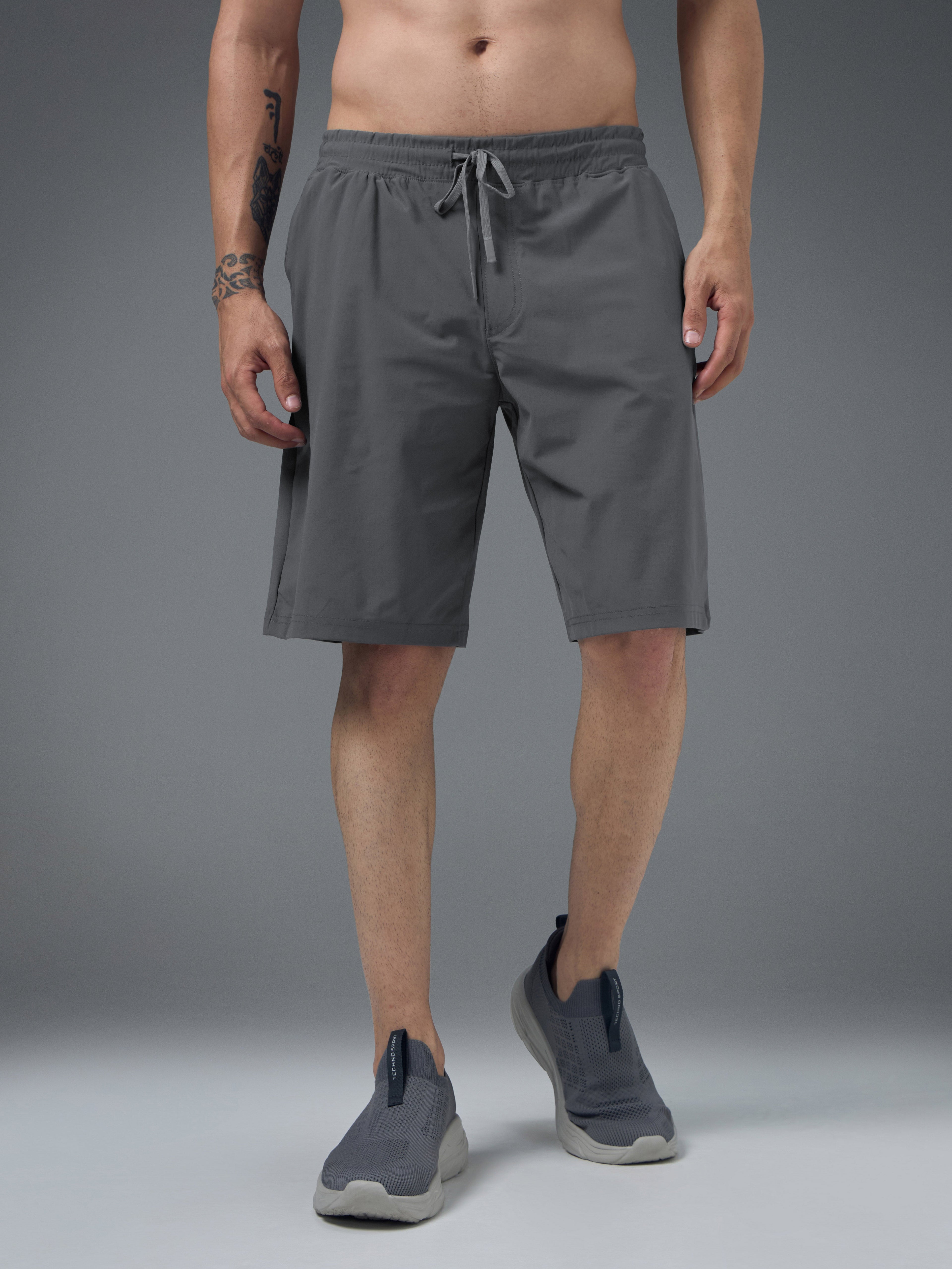 Technosport Men Shorts - OR206 - IRON GREY