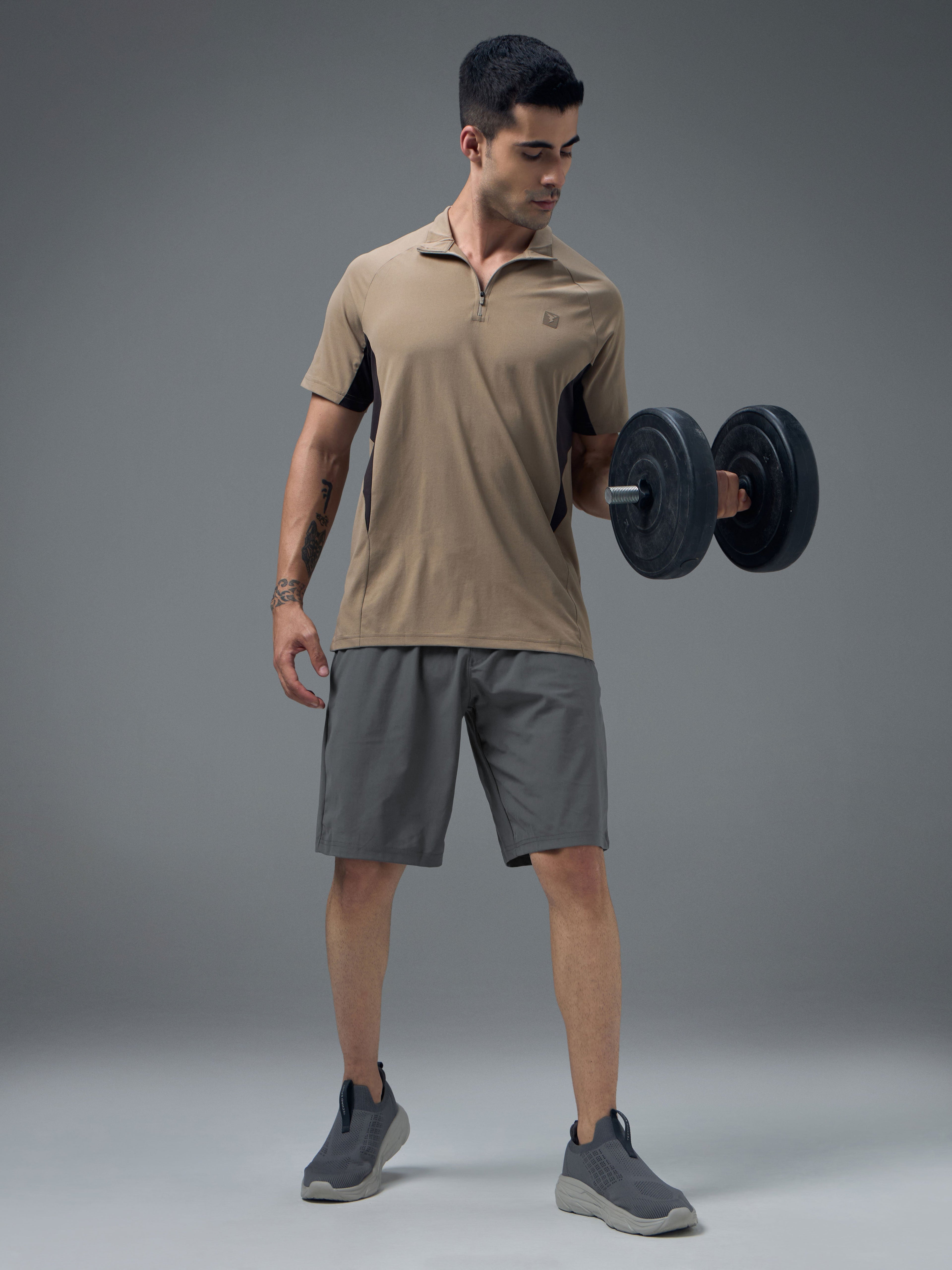 Technosport Men Shorts - OR206 - IRON GREY