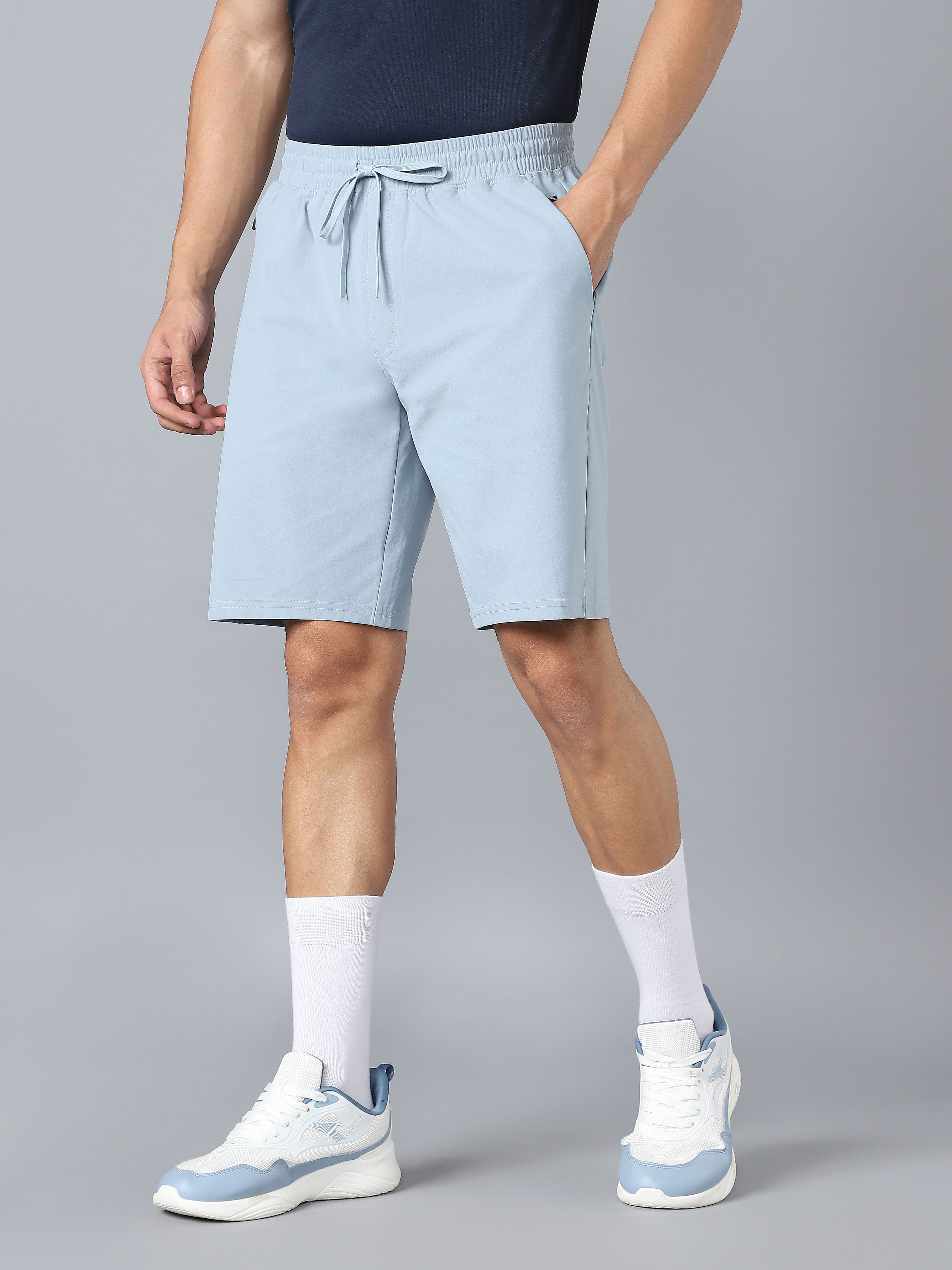 Technosport Men Shorts - OR206 - POWDER BLUE