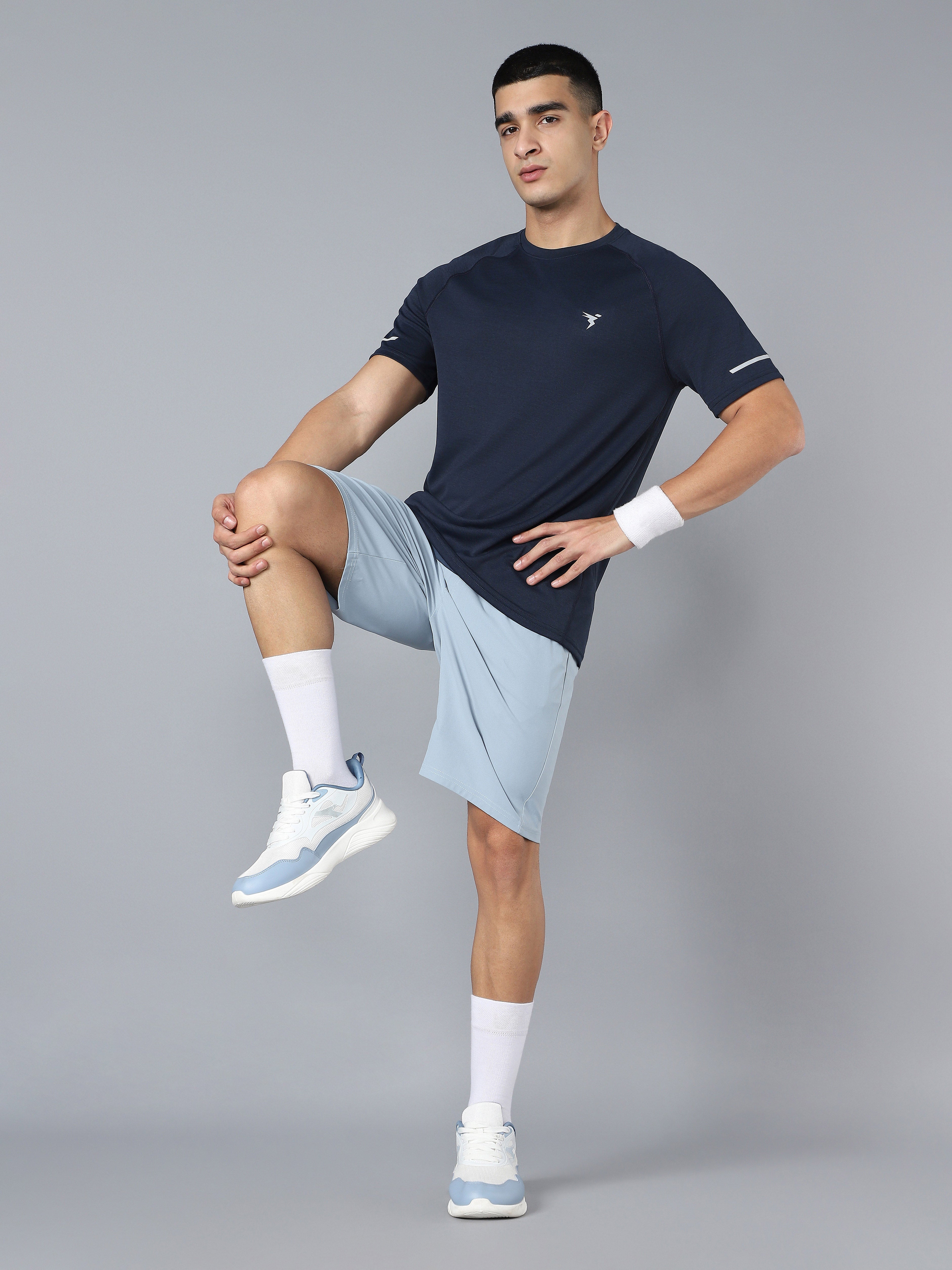 Technosport Men Shorts - OR206 - POWDER BLUE