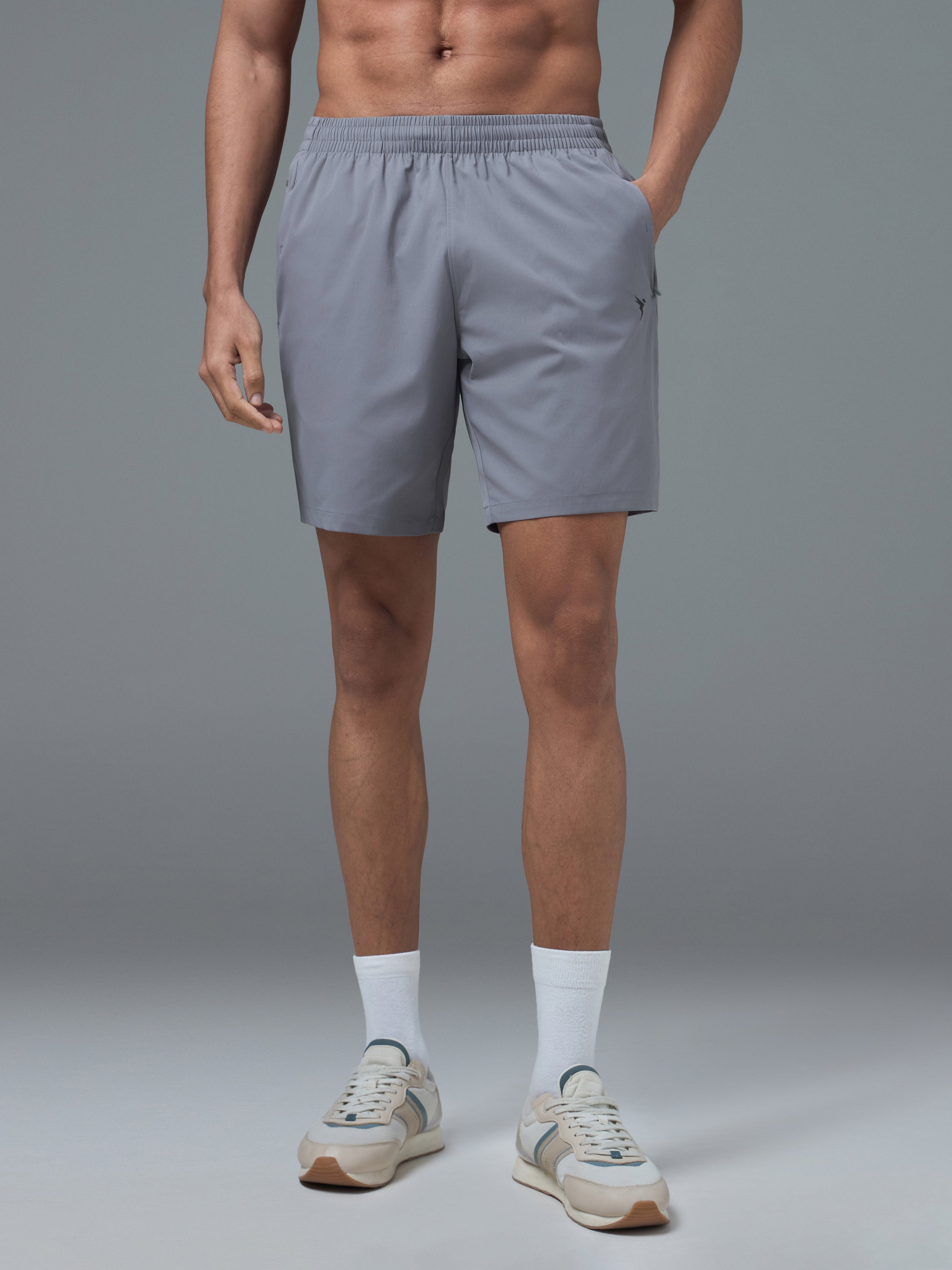 Technosport Men Shorts - OR226 - LT GREY