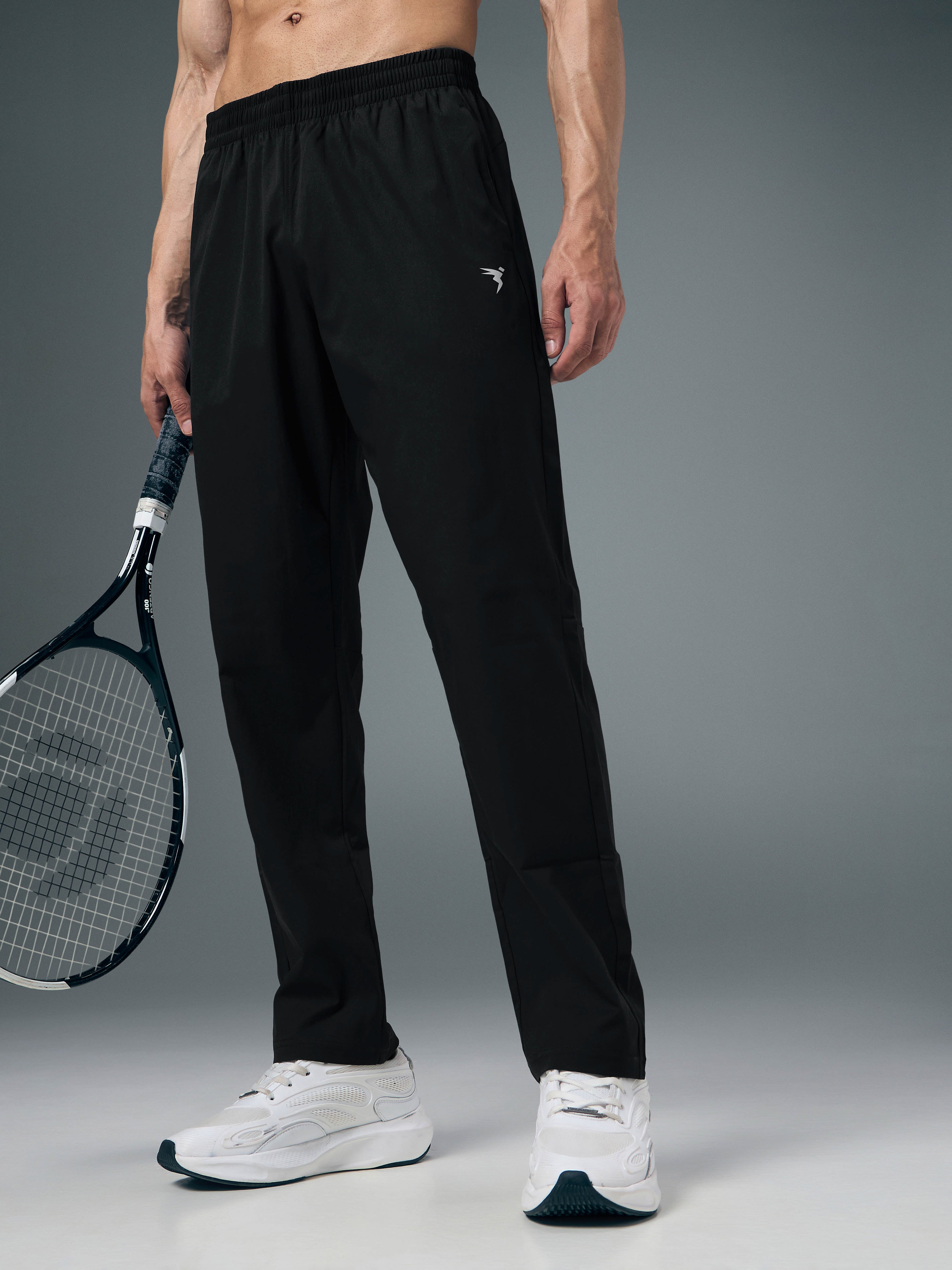 Technosport  Regular Fit Trackpant (TS Flexi) - OR229 - BLACK