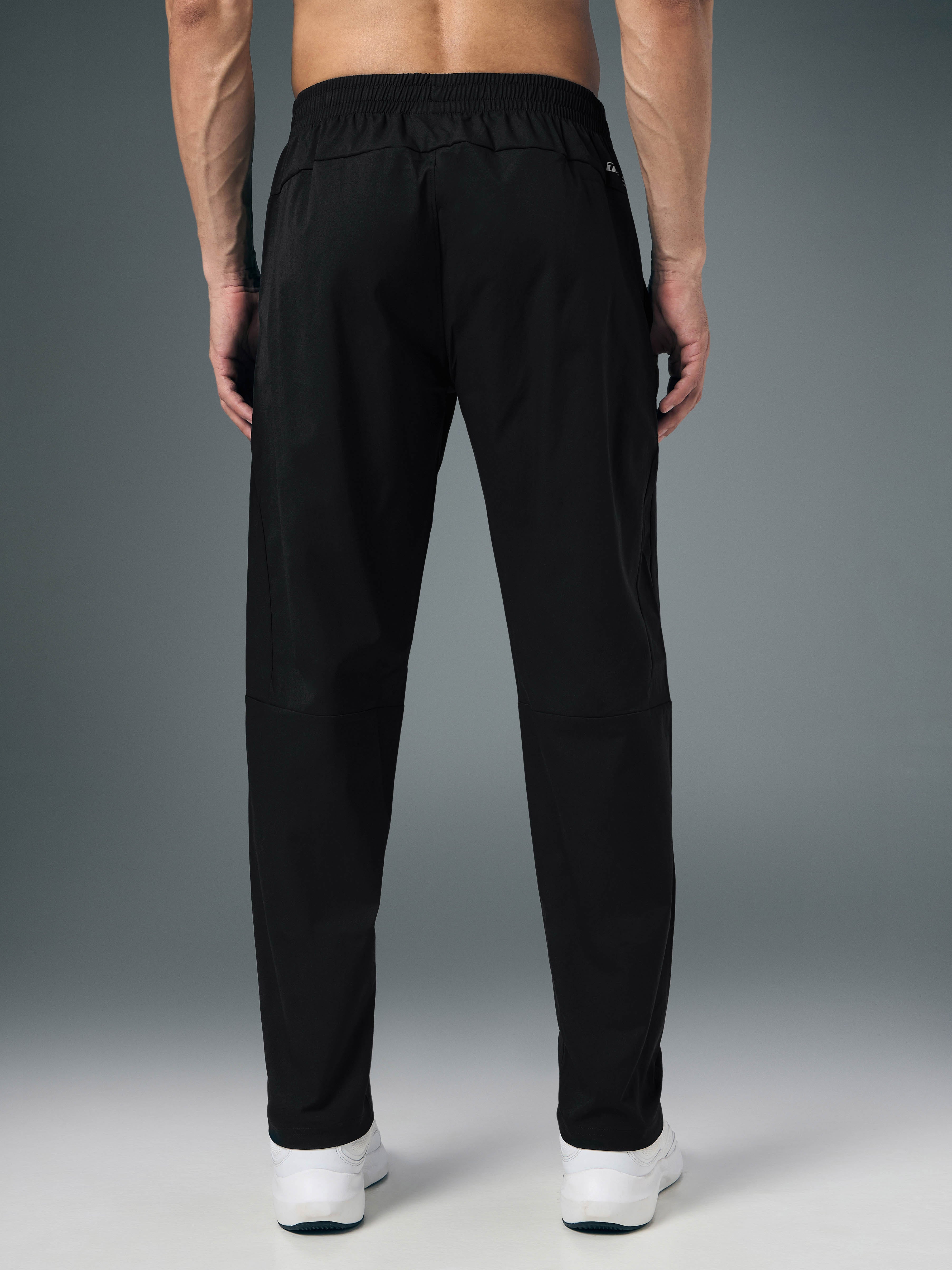 Technosport  Regular Fit Trackpant (TS Flexi) - OR229 - BLACK