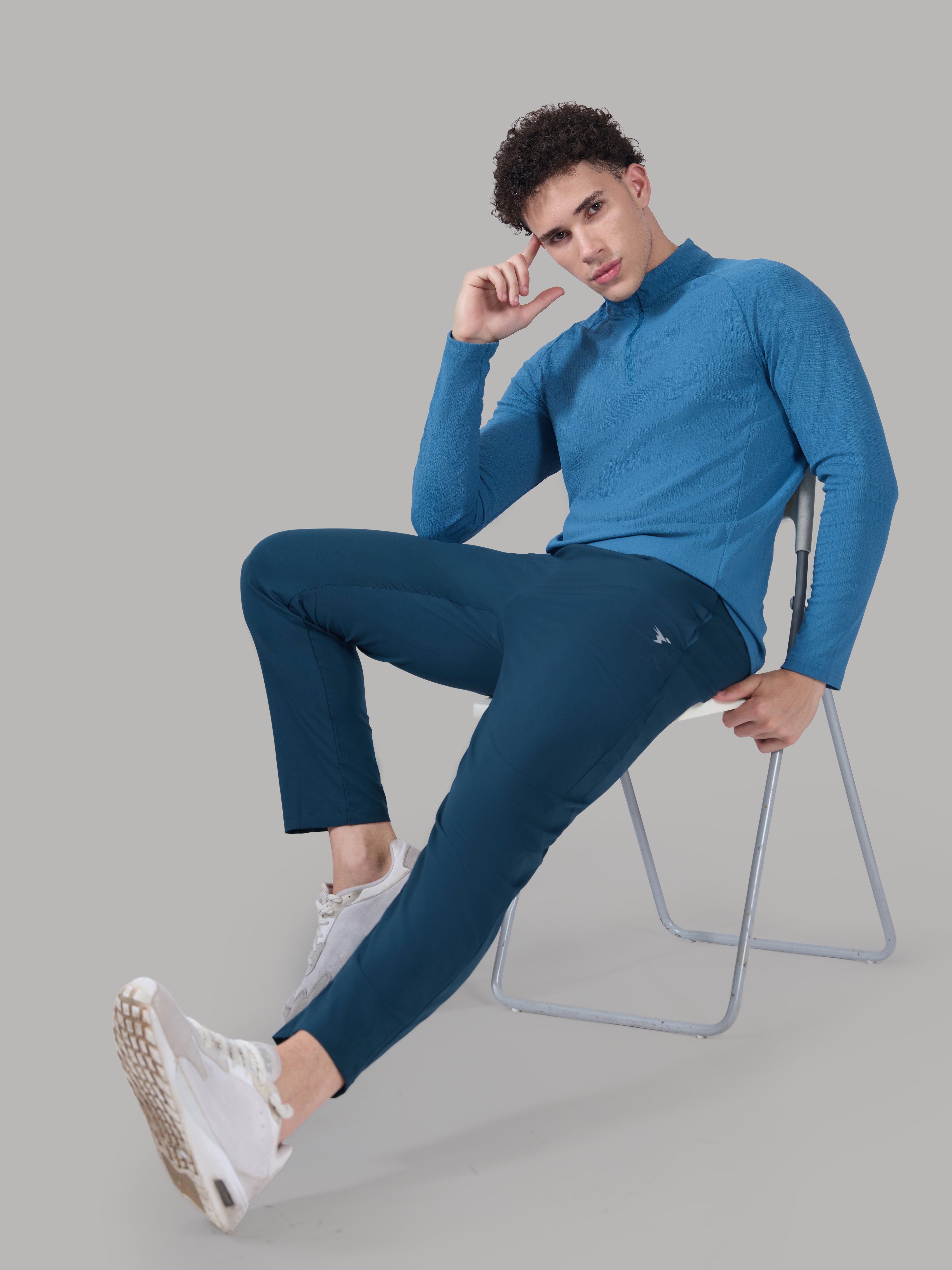 Technosport  Regular Fit Trackpant (TS Flexi) - OR229 - GULF COAST B