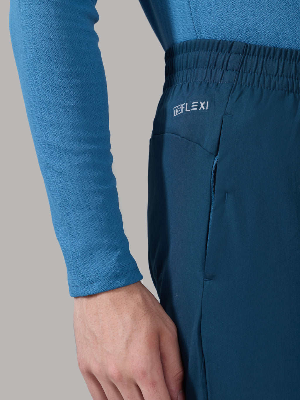 Technosport  Regular Fit Trackpant (TS Flexi) - OR229 - GULF COAST B