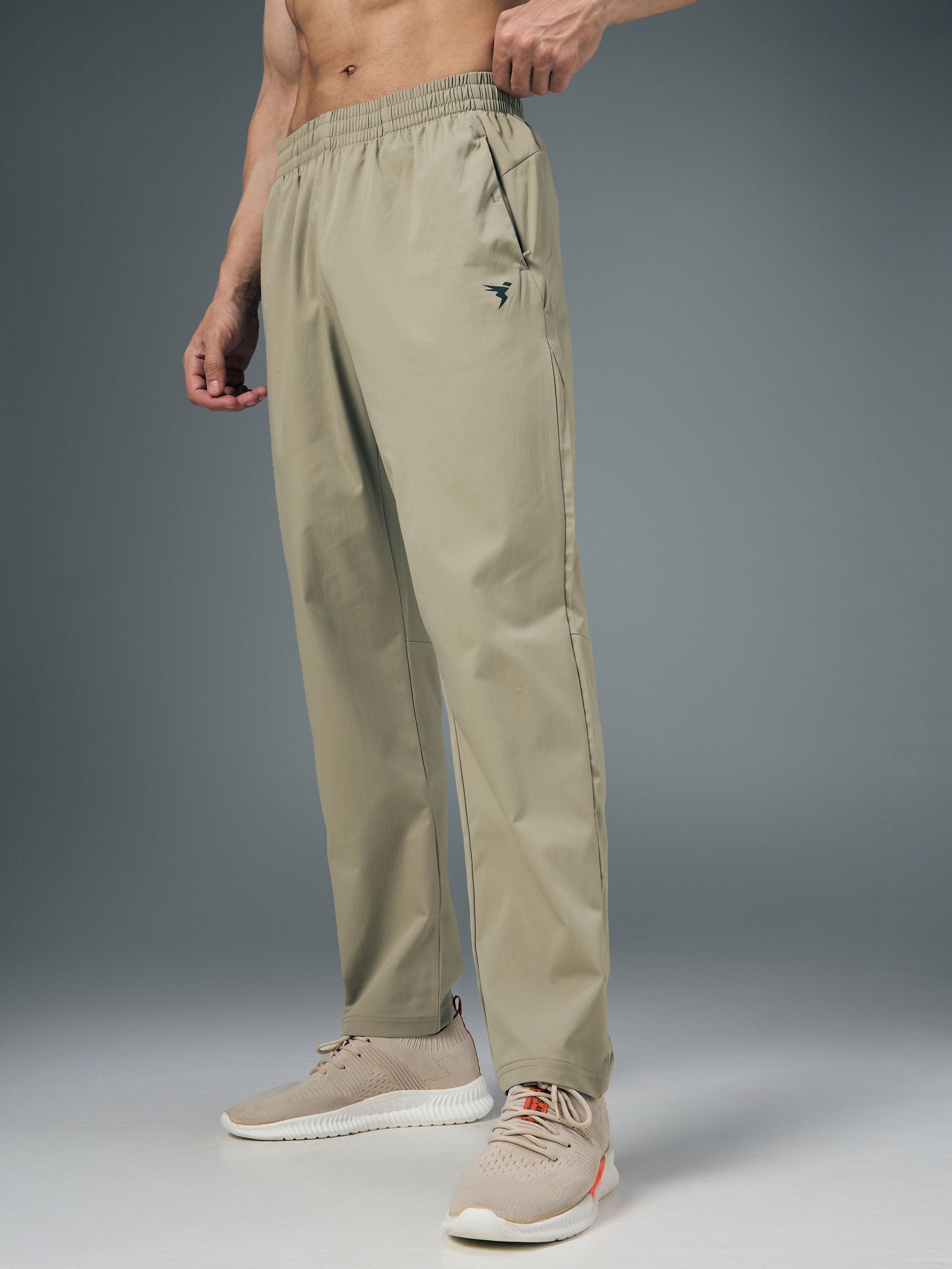 Technosport  Regular Fit Trackpant (TS Flexi) - OR229 - KHAKI