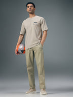 Technosport  Regular Fit Trackpant (TS Flexi) - OR229 - KHAKI